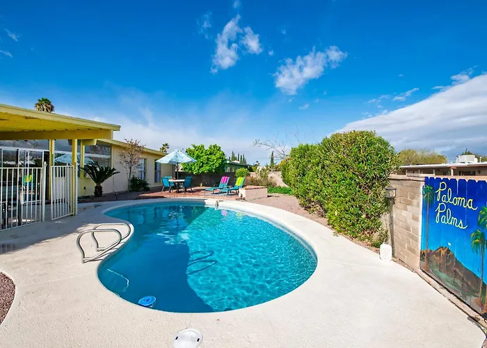 Mid-century 4br Ranch With Private Pool, 1m To Pickleball Holiday home Tucson