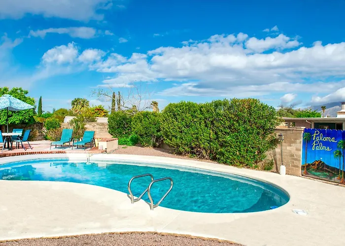 Mid-century 4br Ranch With Private Pool, 1m To Pickleball Holiday home Tucson